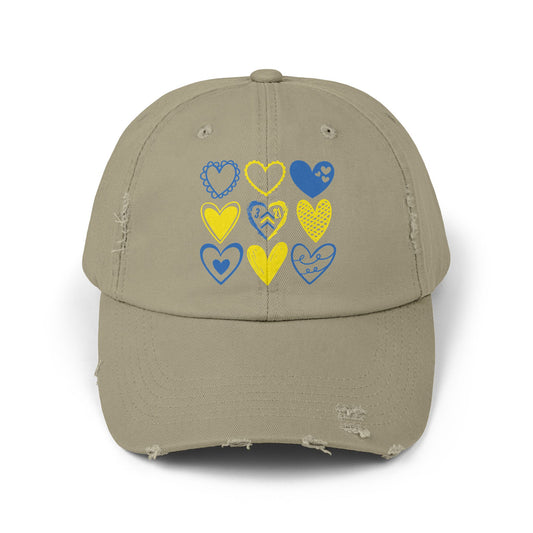 3:21 Heart Doodles Cap | Down Syndrome awareness | Celebrate the Extra | World Down Syndrome Day
