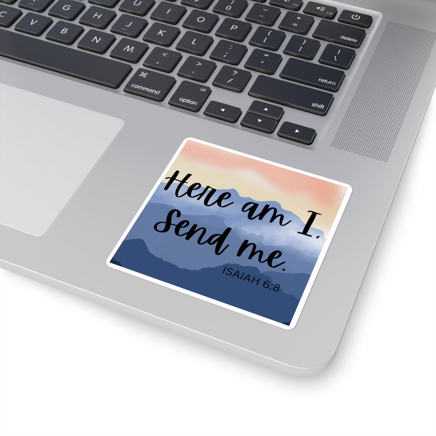 Isaiah 6:8 Faith Sticker | Christian Faith Sticker
