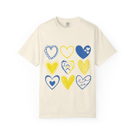 3:21 Heart Doodles Shirt | Down Syndrome Awareness | Celebrate the Extra | World Down Syndrome Day