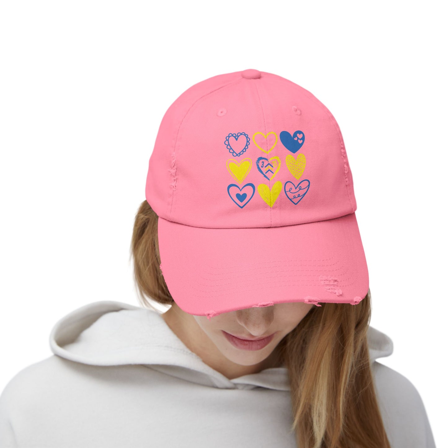 3:21 Heart Doodles Cap | Down Syndrome awareness | Celebrate the Extra | World Down Syndrome Day