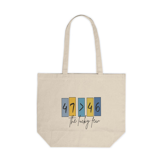 47 > 46 Lucky Few Tote | Down Syndrome Awareness Bag | Celebrate the Extra | Trisomy 21 Pride | World Down Syndrome Day Gift