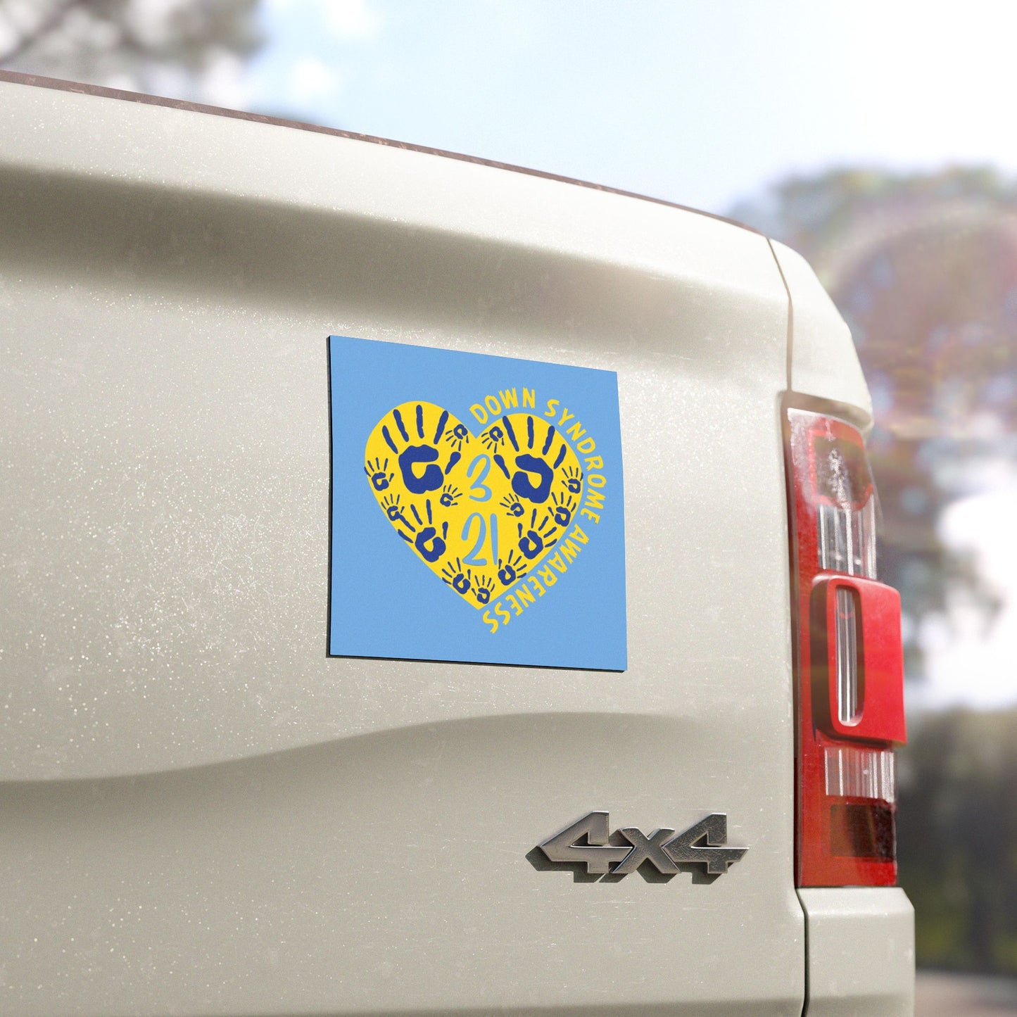 Celebrate the Extra Car Magnet | Down Syndrome Awareness | 3.21 Trisomy 21 | World Down Syndrome Day | Inclusion & Advocacy Magnet