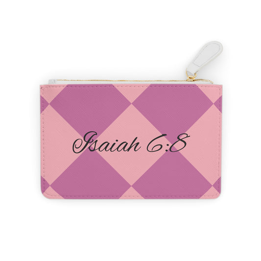 Send Them Mini Clutch | Isaiah 6:8 Faith Wristlet | Mission Fundraiser Accessory