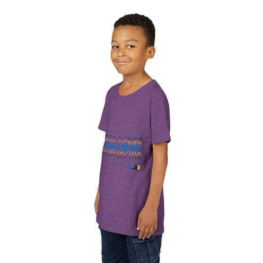 Extra Love 3:21 Youth Tee | Down Syndrome Awareness | Celebrate the Extra | World Down Syndrome Day