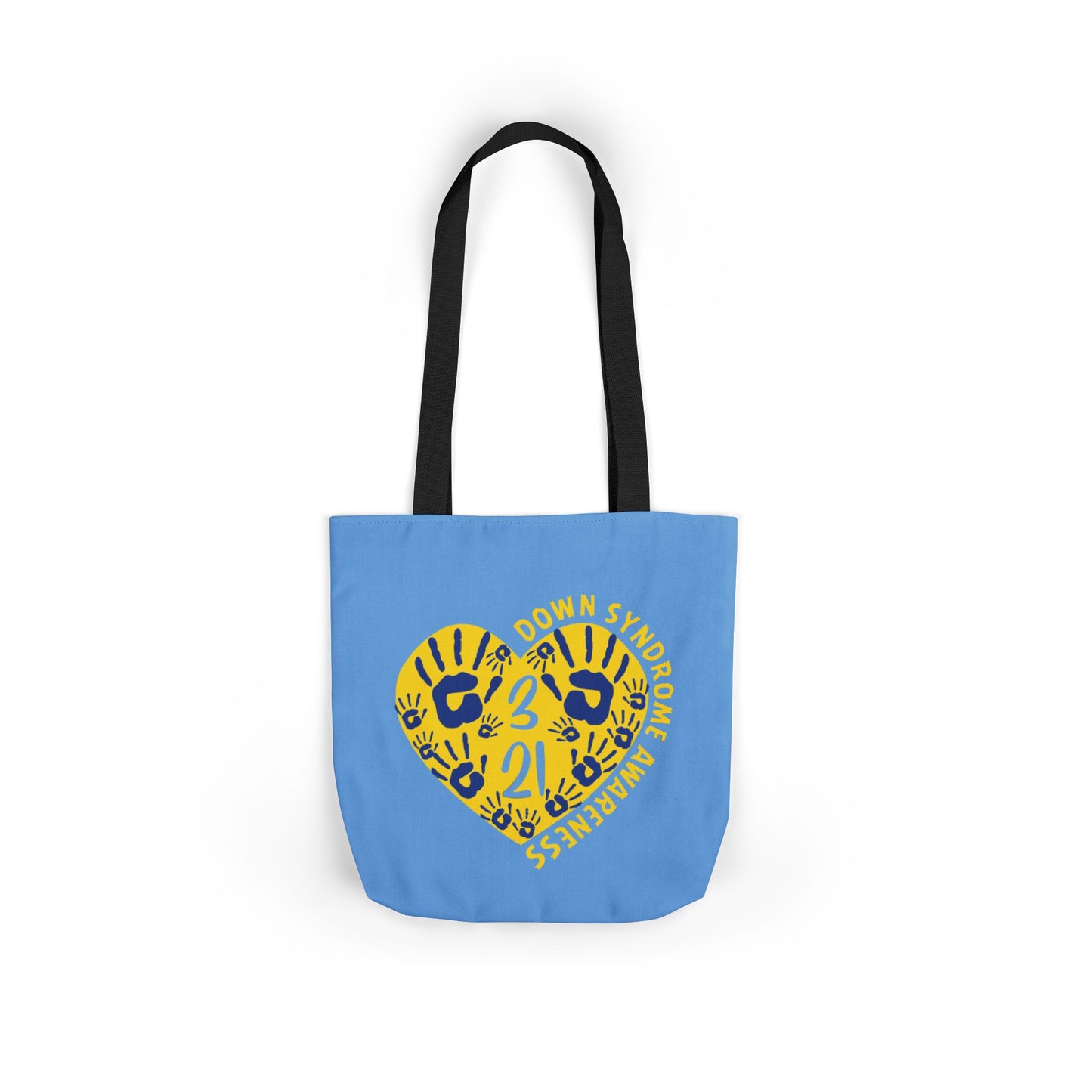 Celebrate the Extra Canvas Tote | Down Syndrome Awareness 3.21 | Trisomy 21 Bag | World Down Syndrome Day | Inclusion Tote with Color Strap Options