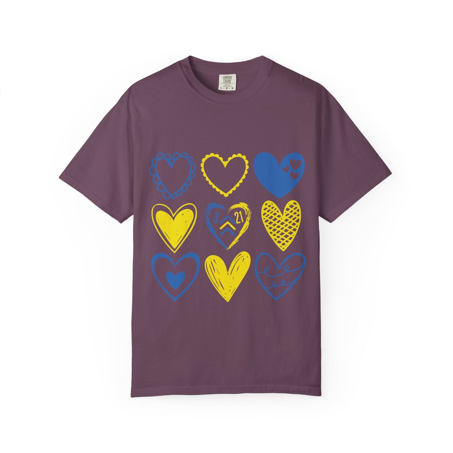 3:21 Heart Doodles Shirt  | Down Syndrome Awareness | Celebrate the Extra | World Down Syndrome Day