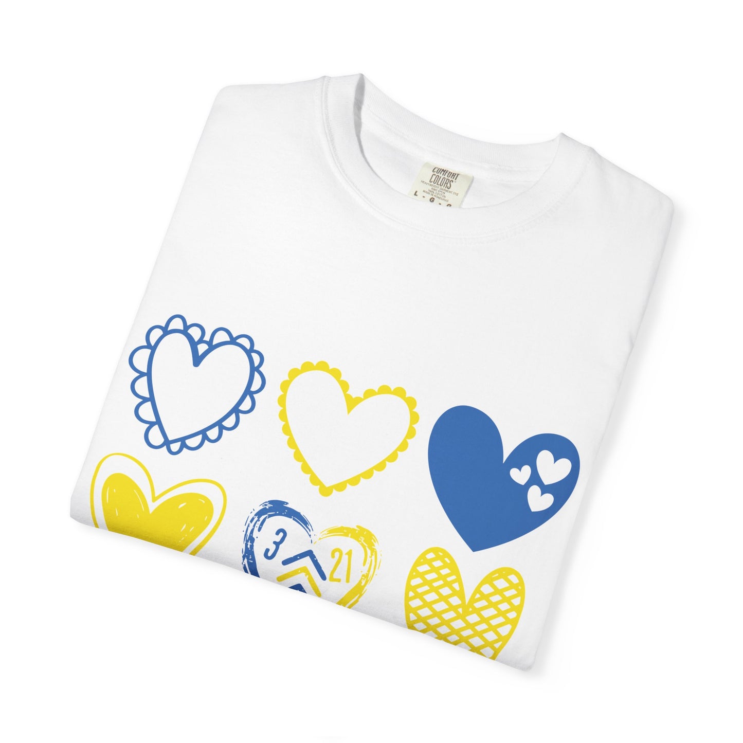 3:21 Heart Doodles Shirt  | Down Syndrome Awareness | Celebrate the Extra | World Down Syndrome Day