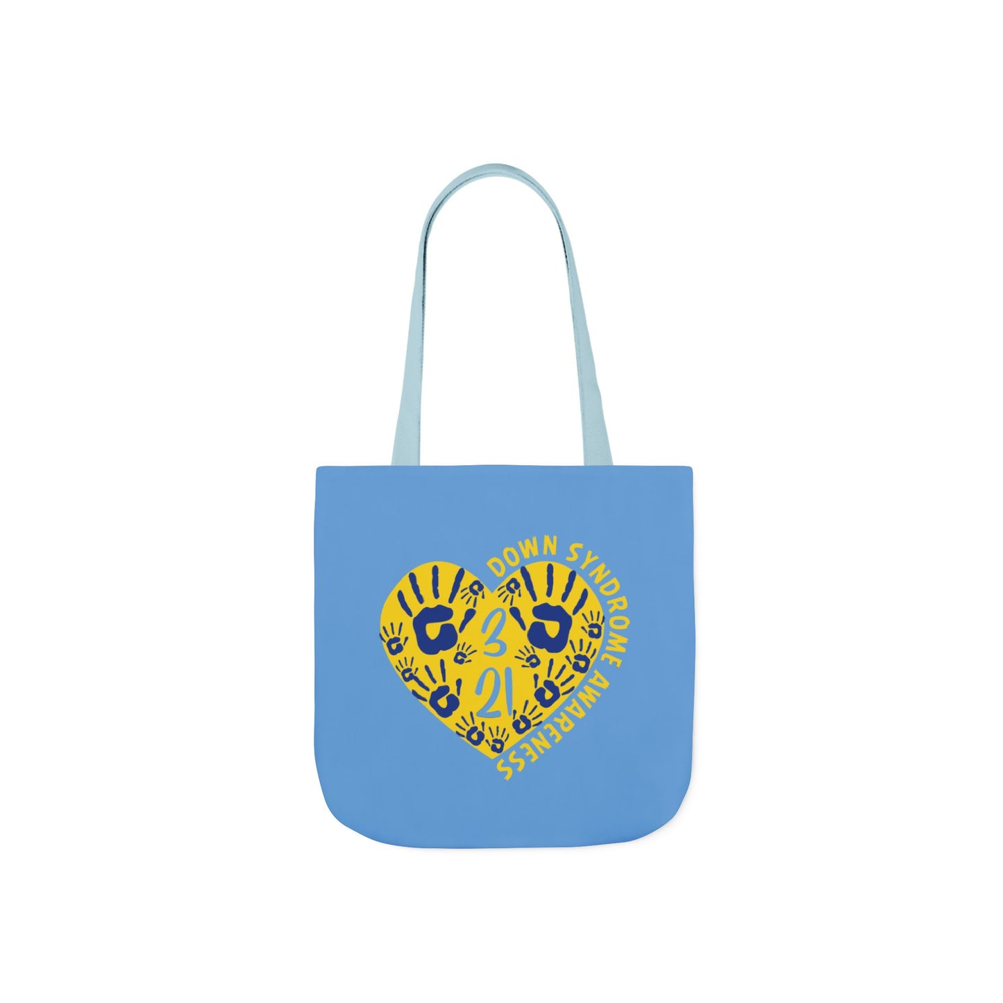 Celebrate the Extra Canvas Tote | Down Syndrome Awareness 3.21 | Trisomy 21 Bag | World Down Syndrome Day | Inclusion Tote with Color Strap Options