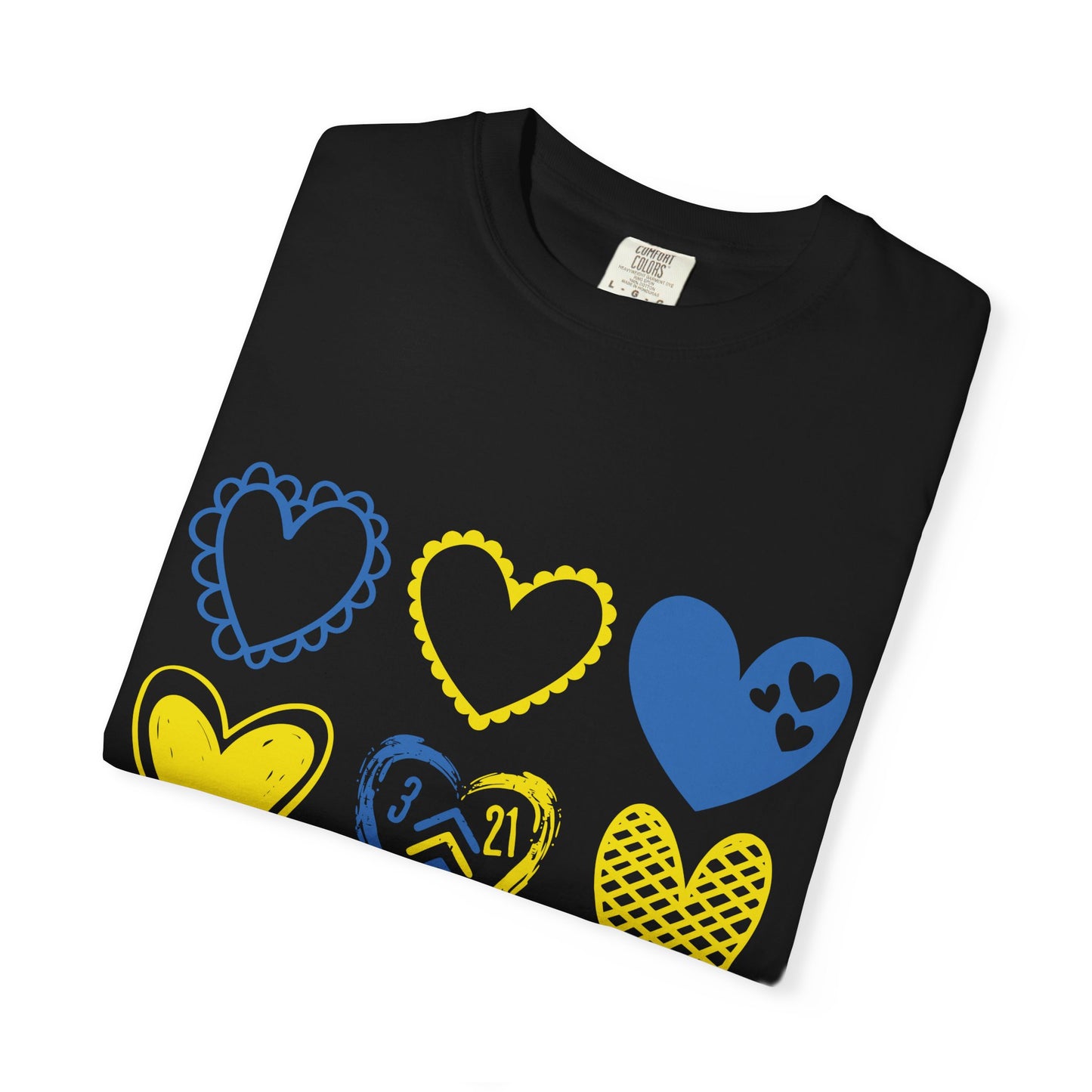 3:21 Heart Doodles Shirt  | Down Syndrome Awareness | Celebrate the Extra | World Down Syndrome Day