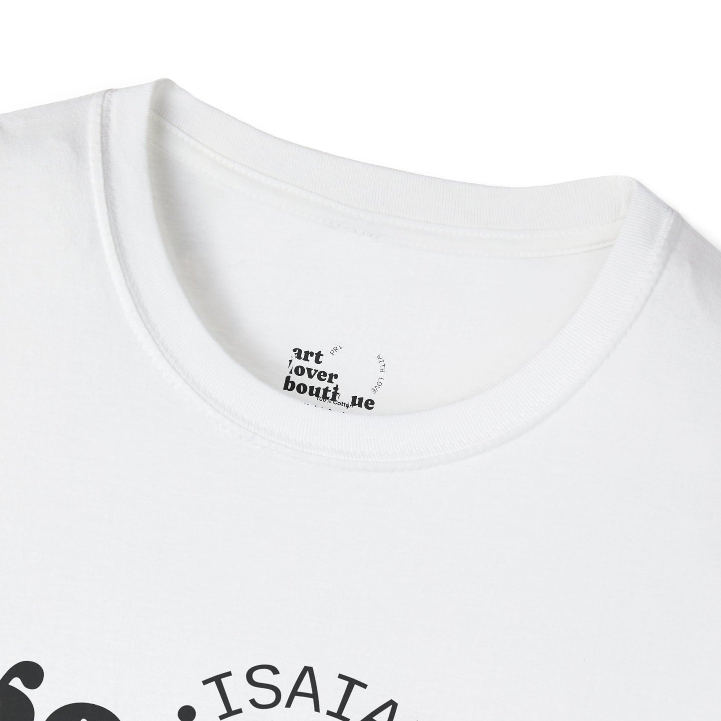 Go Send Answer Isaiah 6:8 Light Wash T-Shirt | Mission Fundraiser Faith Tee | Christian Missions Shirt
