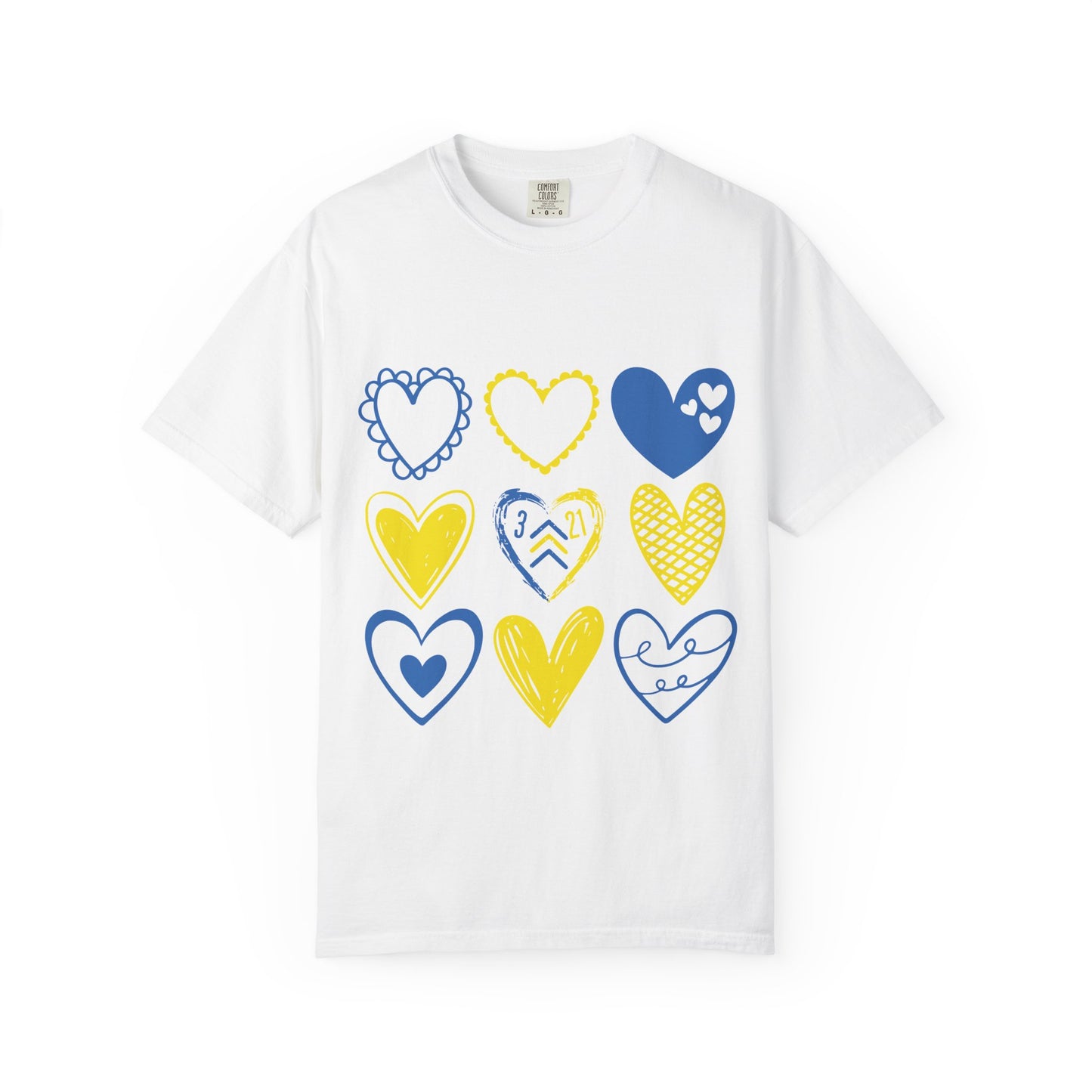 3:21 Heart Doodles Shirt  | Down Syndrome Awareness | Celebrate the Extra | World Down Syndrome Day