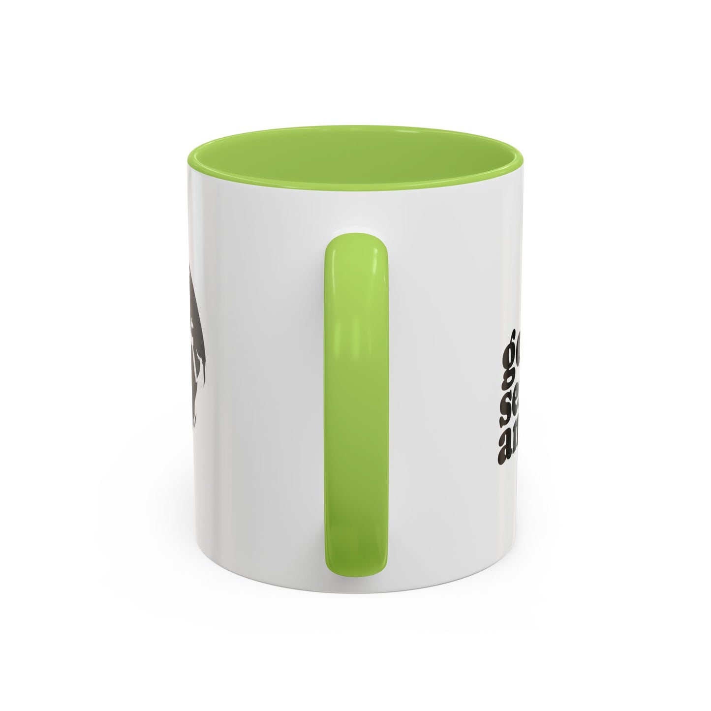 Go Send Answer— Accent Coffee Mug 11oz