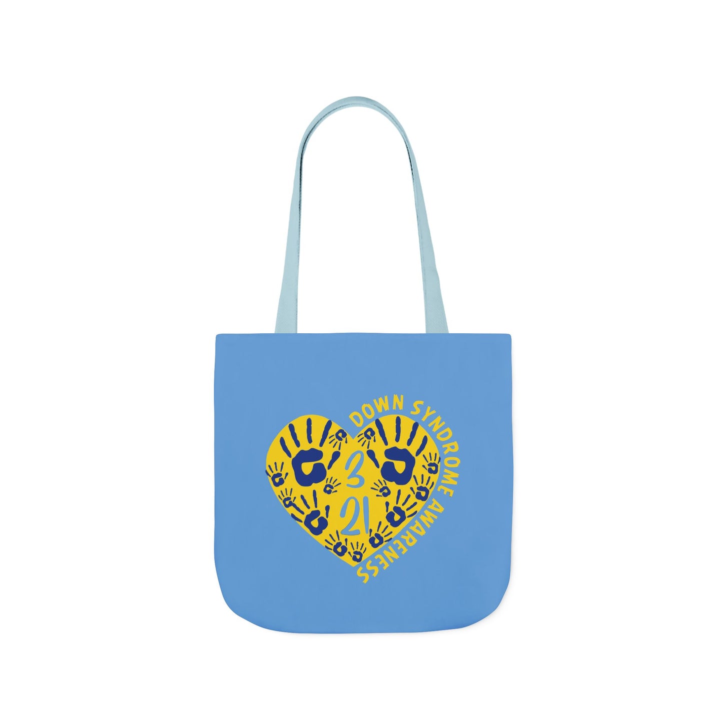 Celebrate the Extra Canvas Tote | Down Syndrome Awareness 3.21 | Trisomy 21 Bag | World Down Syndrome Day | Inclusion Tote with Color Strap Options