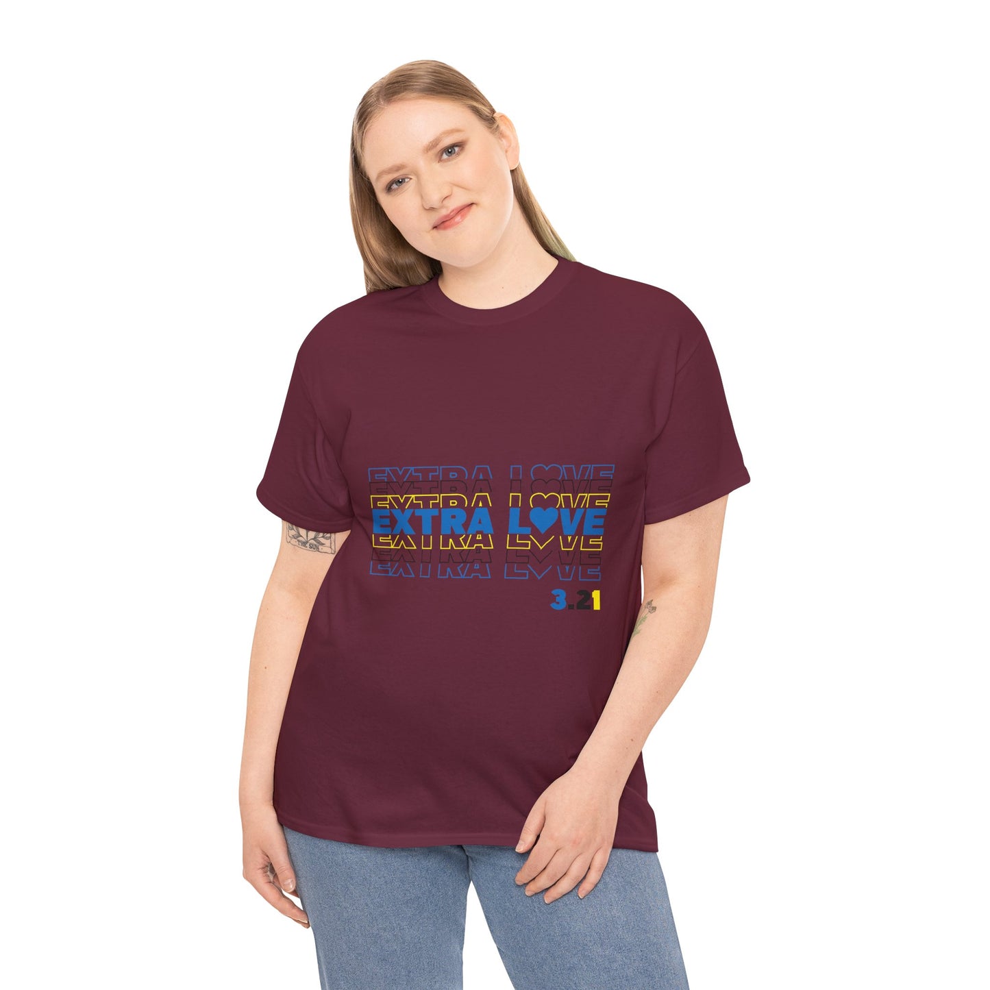 Extra Love 3:21 Tee | Down Syndrome Awareness | Celebrate the Extra | World Down Syndrome Day