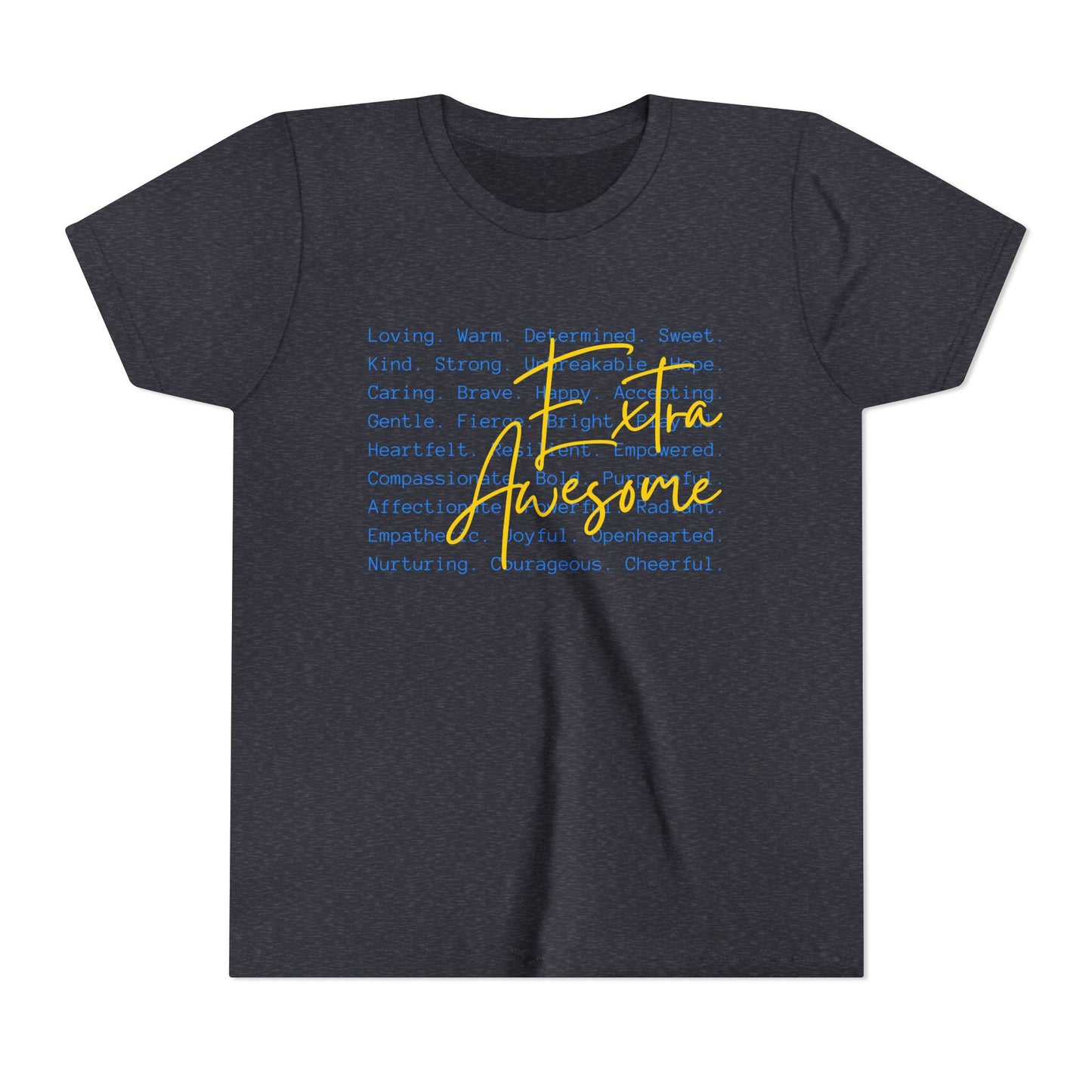 Extra Awesome 3:21 Youth Tee | Down Syndrome Awareness | Celebrate the Extra | World Down Syndrome Day