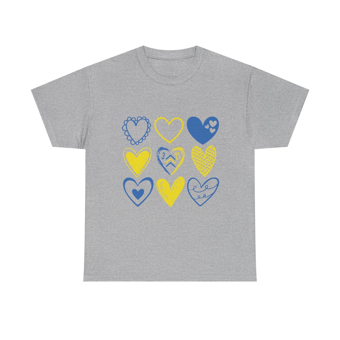 3:21 Heart Doodles Tee | Down Syndrome Awareness | Celebrate the Extra | World Down Syndrome Day