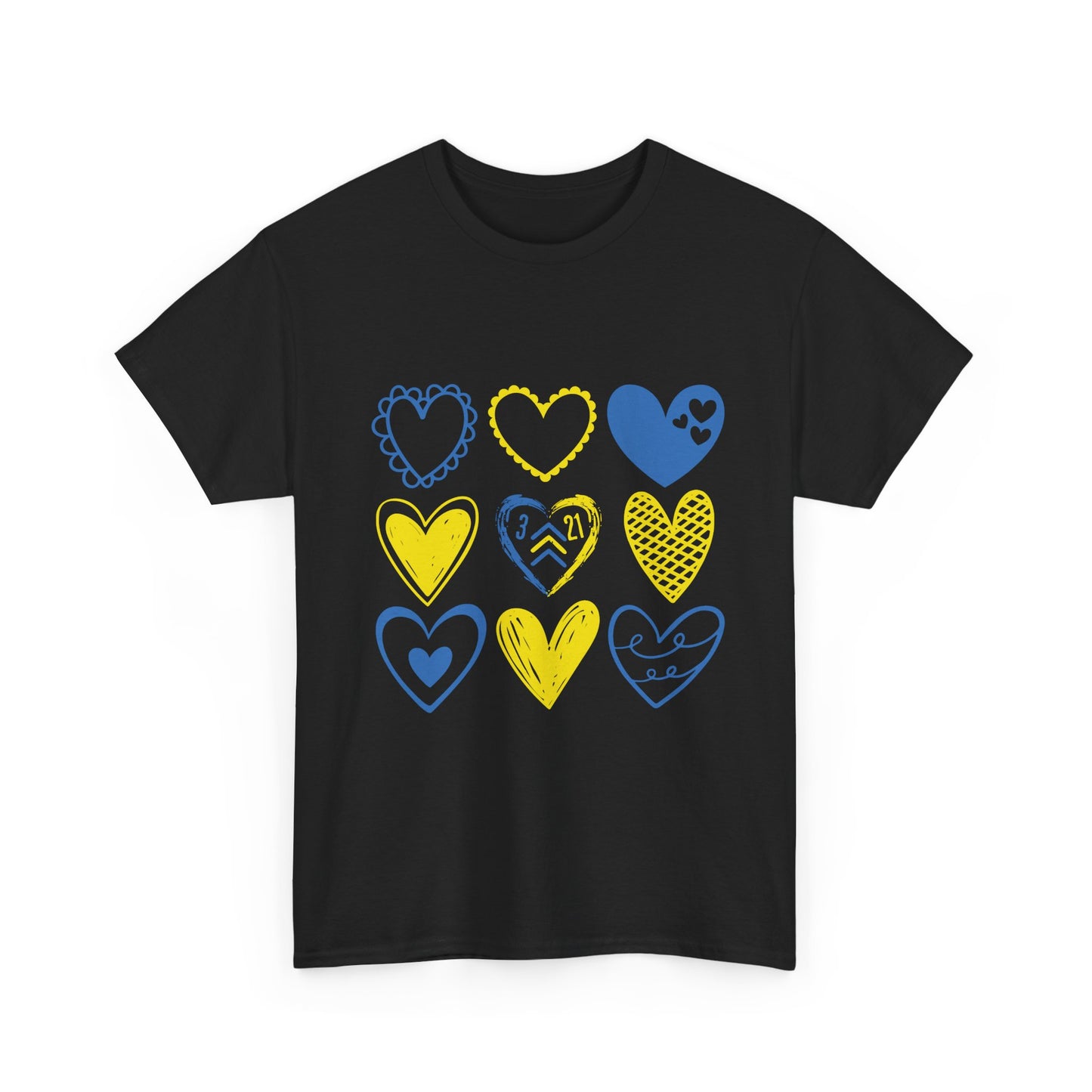 3:21 Heart Doodles Tee | Down Syndrome Awareness | Celebrate the Extra | World Down Syndrome Day