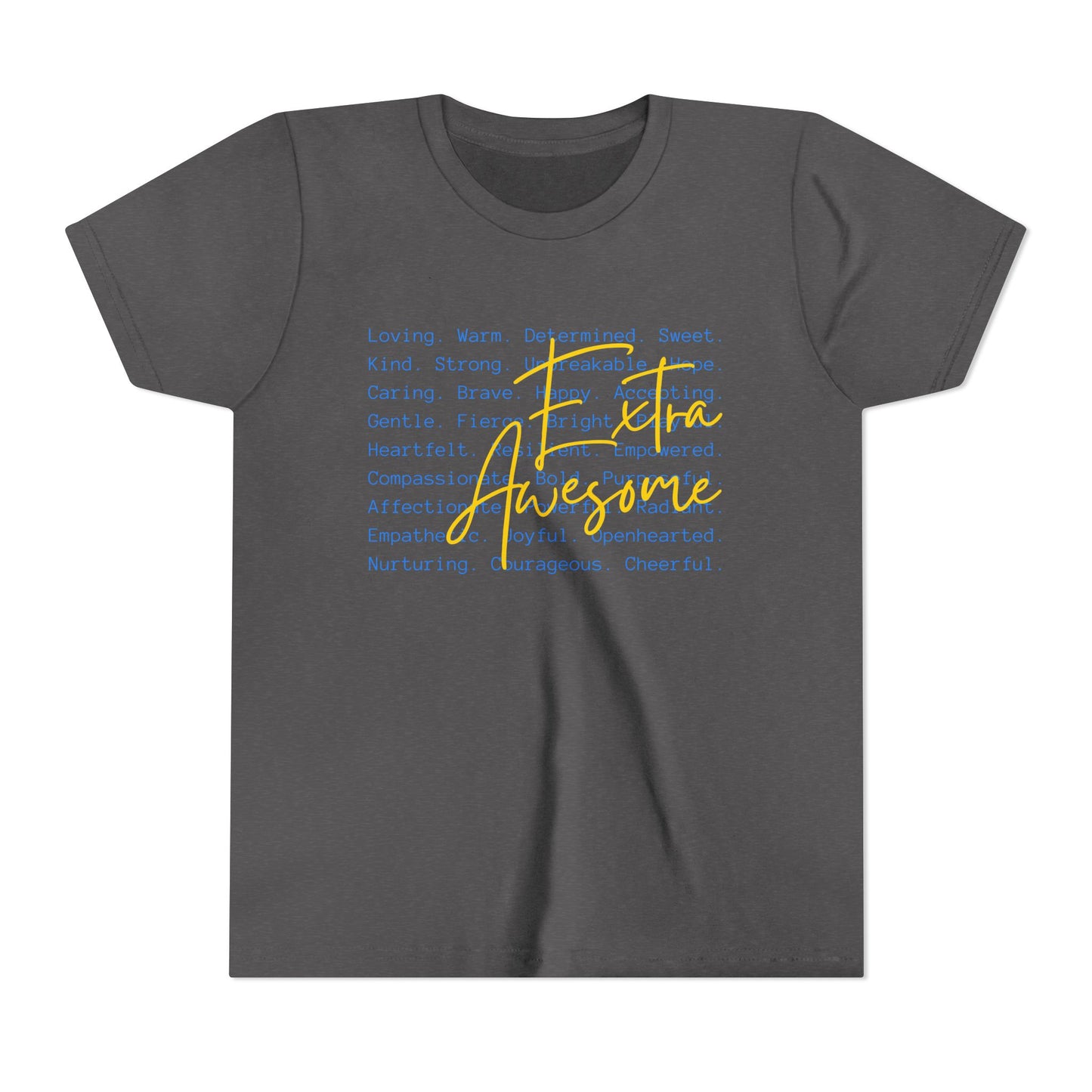 Extra Awesome 3:21 Youth Tee | Down Syndrome Awareness | Celebrate the Extra | World Down Syndrome Day