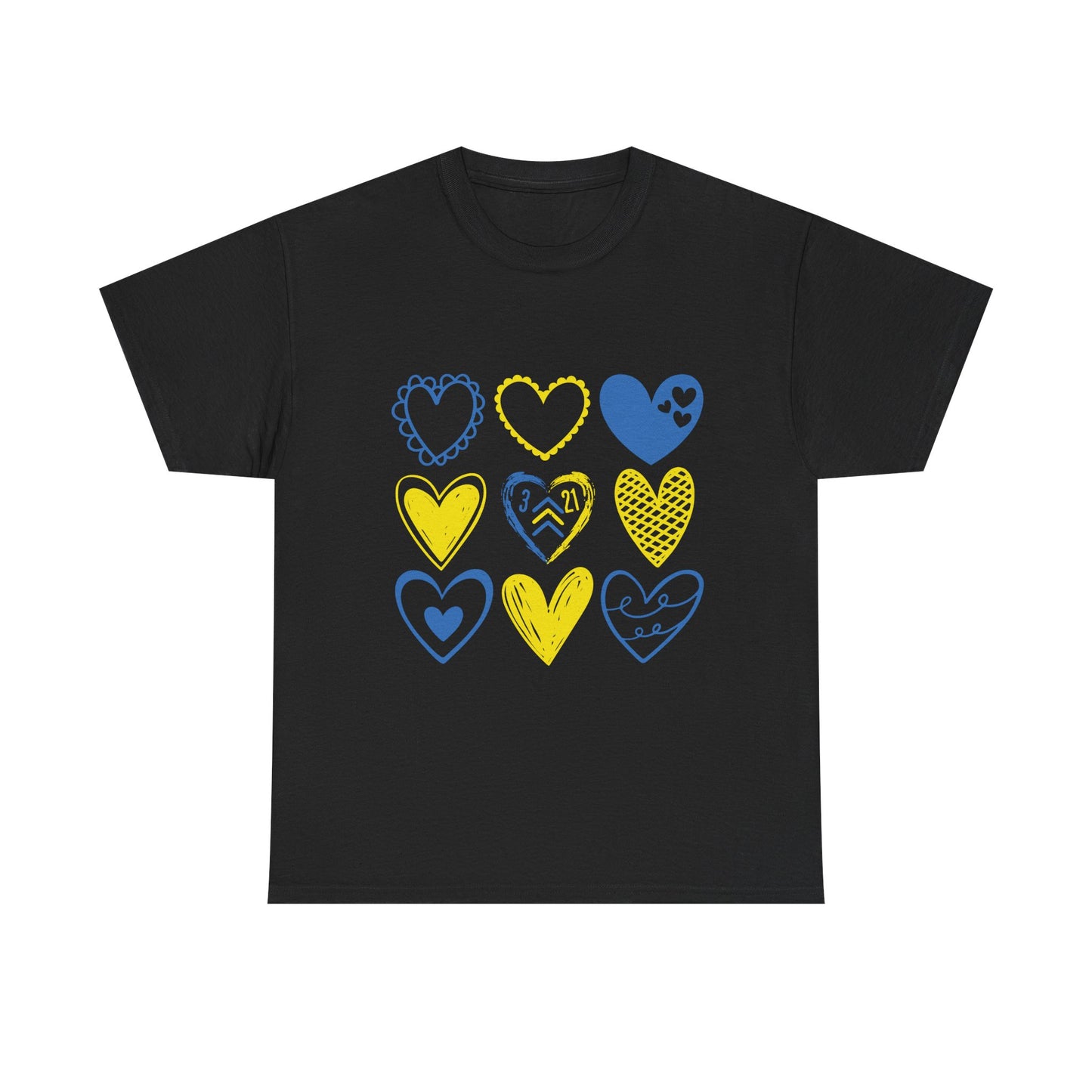 3:21 Heart Doodles Tee | Down Syndrome Awareness | Celebrate the Extra | World Down Syndrome Day