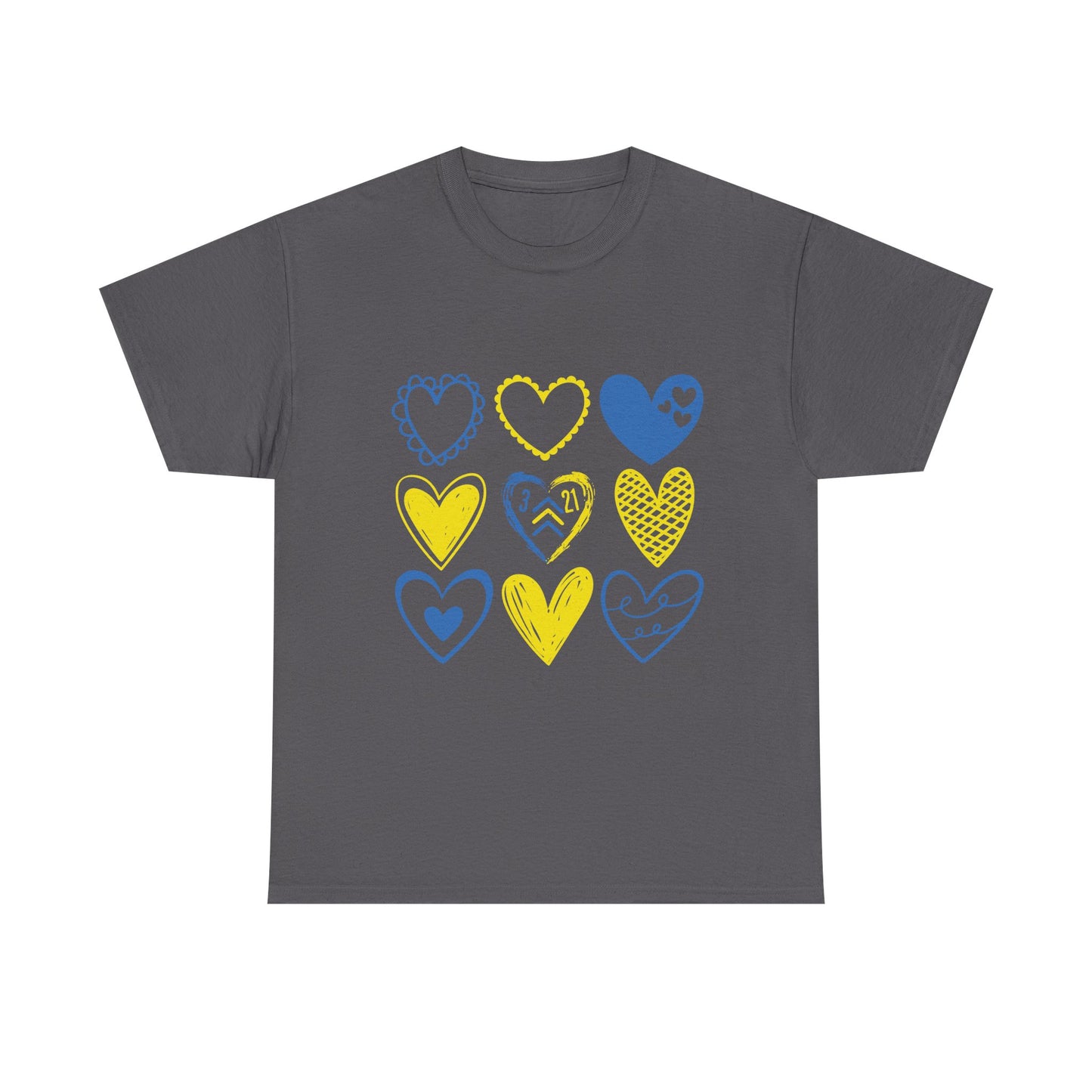 3:21 Heart Doodles Tee | Down Syndrome Awareness | Celebrate the Extra | World Down Syndrome Day