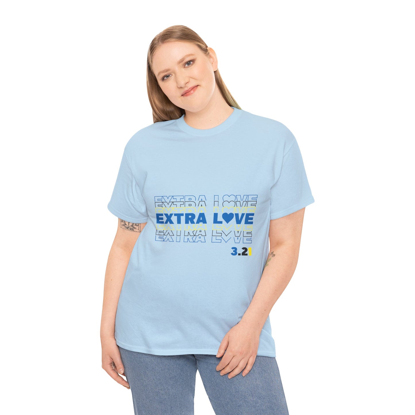 Extra Love 3:21 Tee | Down Syndrome Awareness | Celebrate the Extra | World Down Syndrome Day