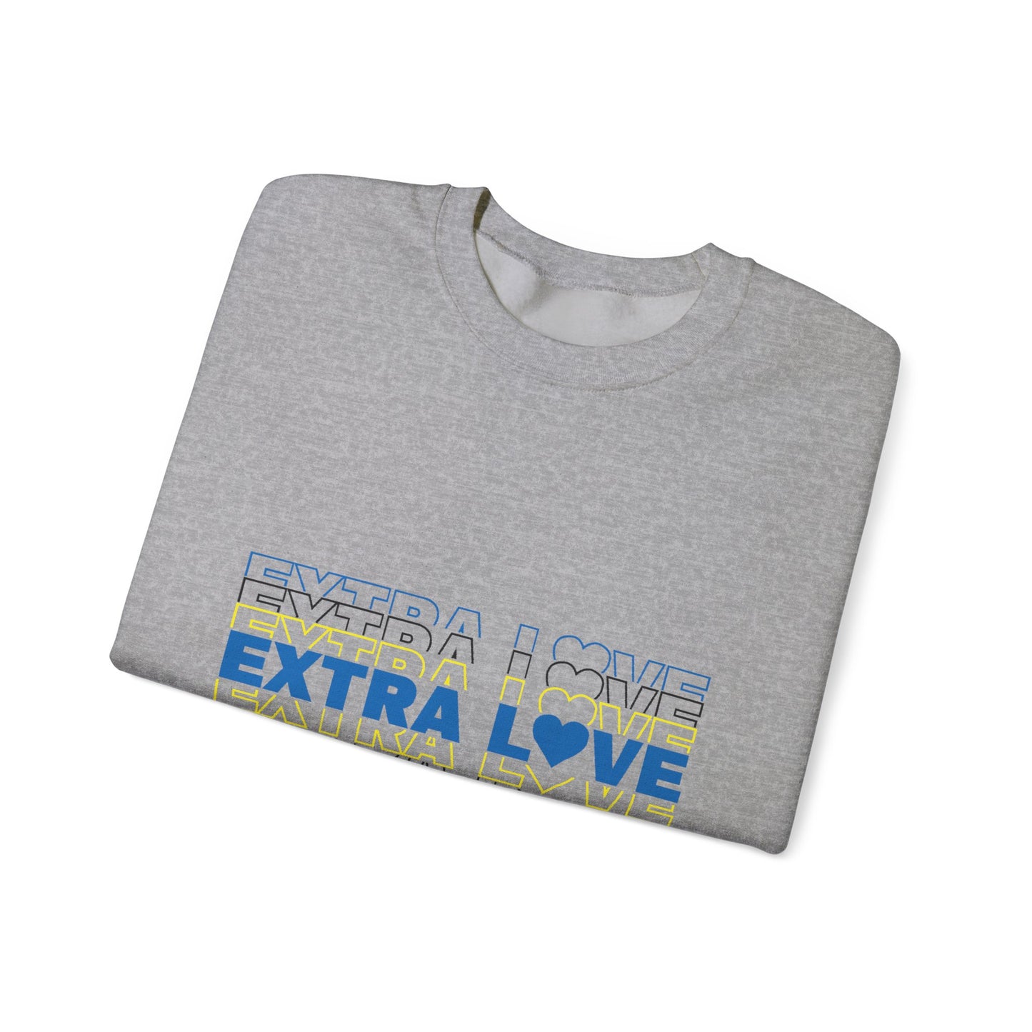 Extra Love 3:21 Sweatshirt | Down Syndrome Awareness Crewneck | Celebrate the Extra
