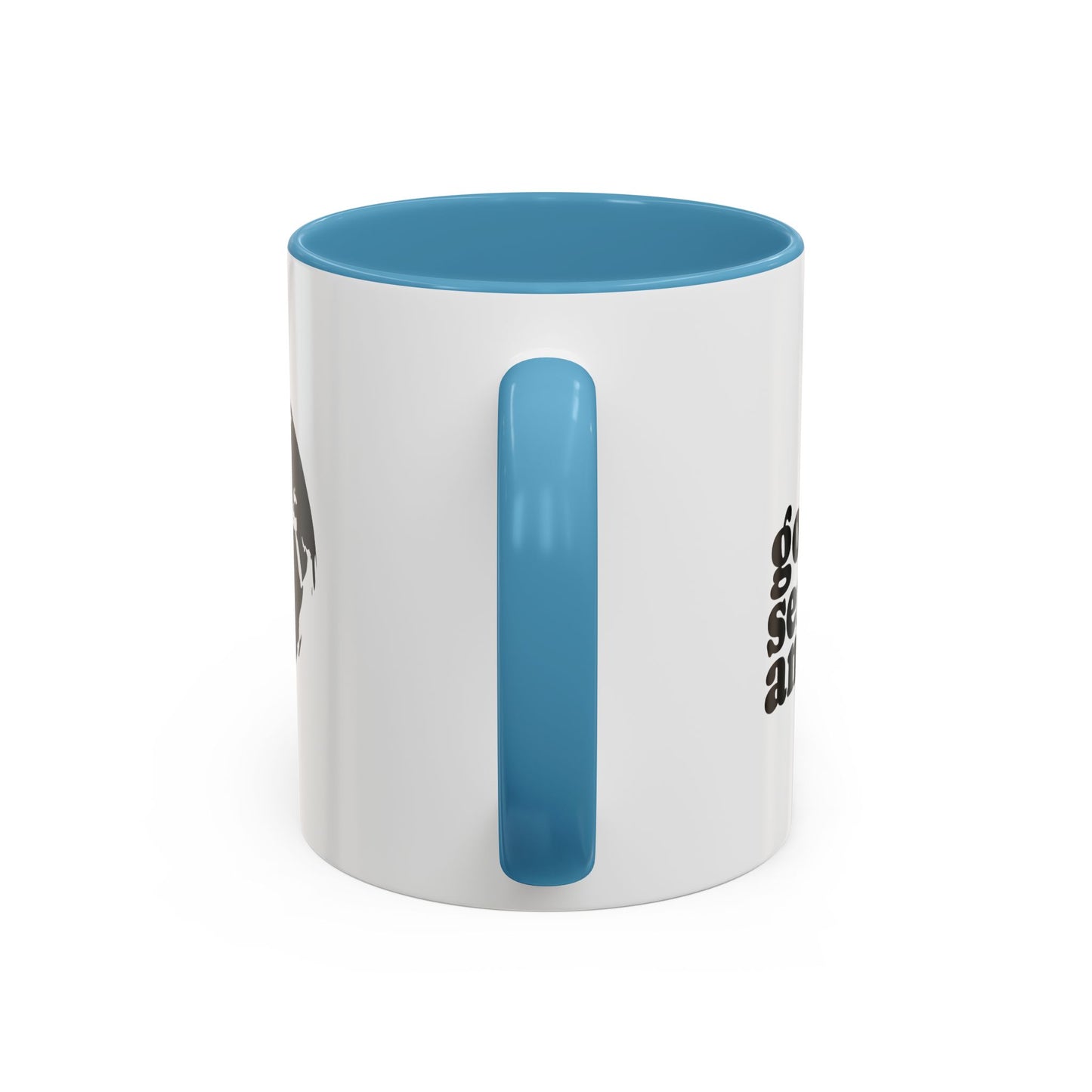 Go Send Answer— Accent Coffee Mug 11oz