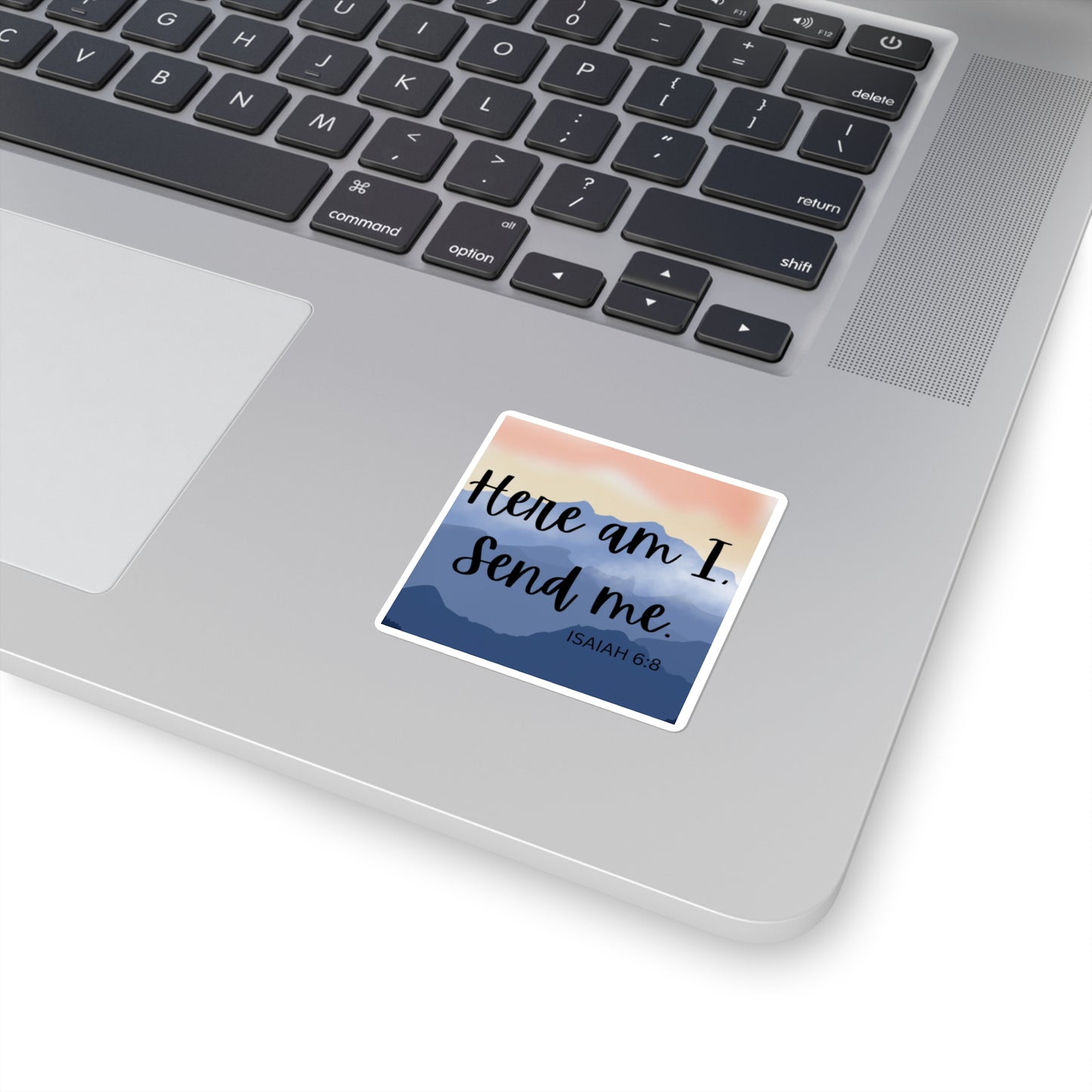 Isaiah 6:8 Faith Sticker | Christian Faith Sticker