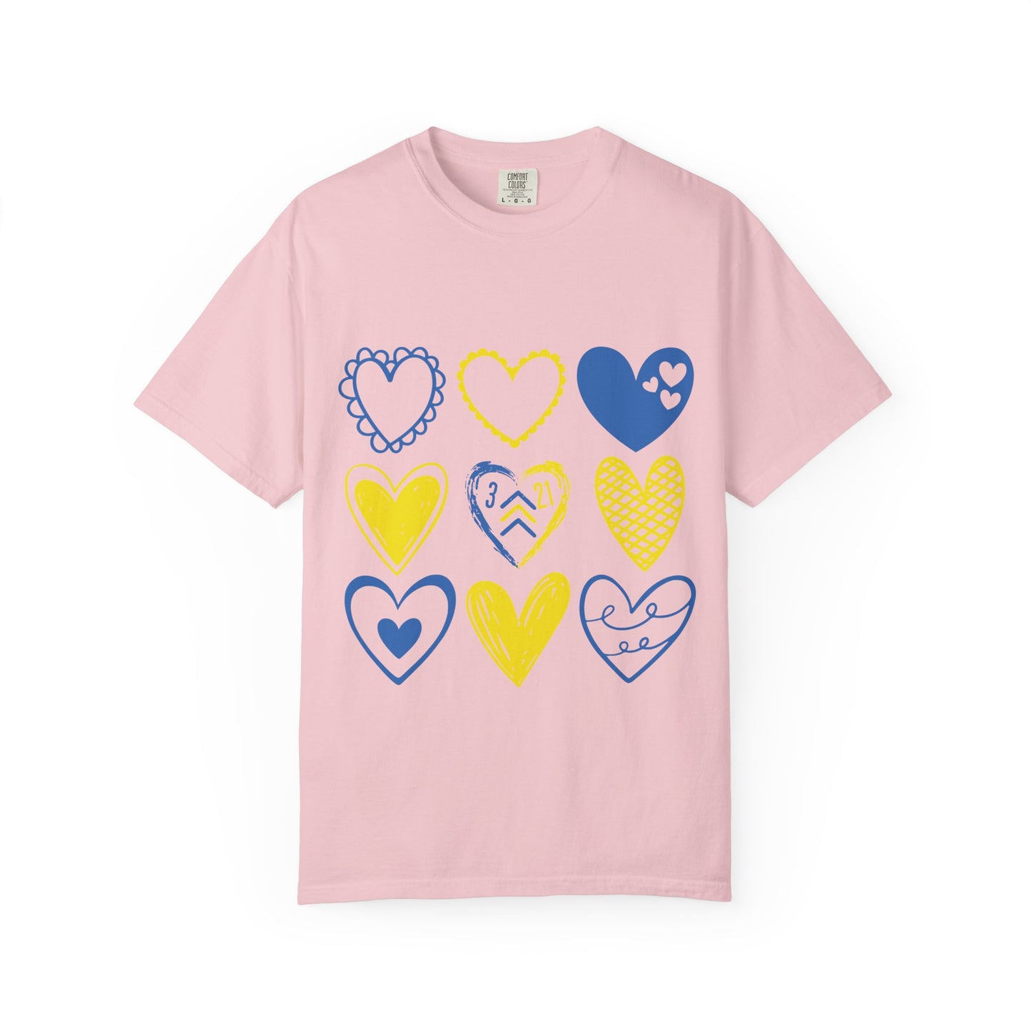 3:21 Heart Doodles Shirt  | Down Syndrome Awareness | Celebrate the Extra | World Down Syndrome Day