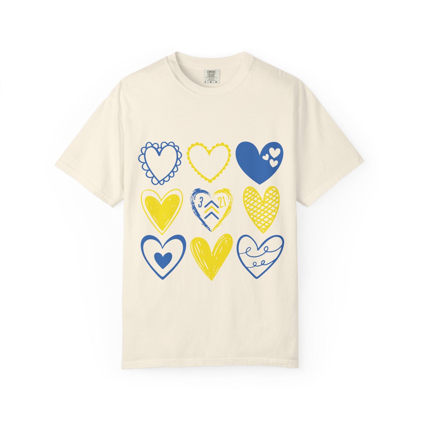 3:21 Heart Doodles Shirt  | Down Syndrome Awareness | Celebrate the Extra | World Down Syndrome Day