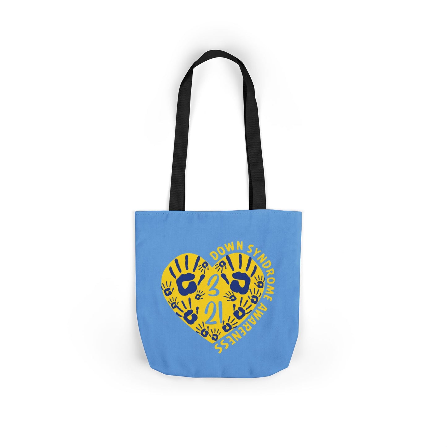 Celebrate the Extra Canvas Tote | Down Syndrome Awareness 3.21 | Trisomy 21 Bag | World Down Syndrome Day | Inclusion Tote with Color Strap Options