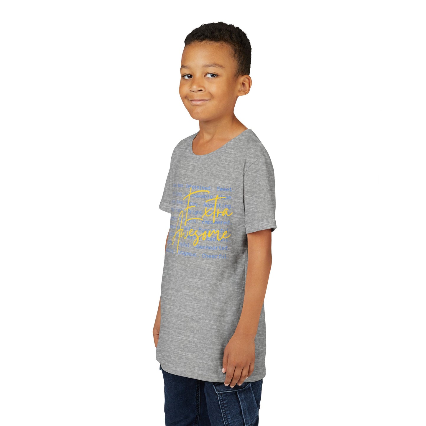 Extra Awesome 3:21 Youth Tee | Down Syndrome Awareness | Celebrate the Extra | World Down Syndrome Day