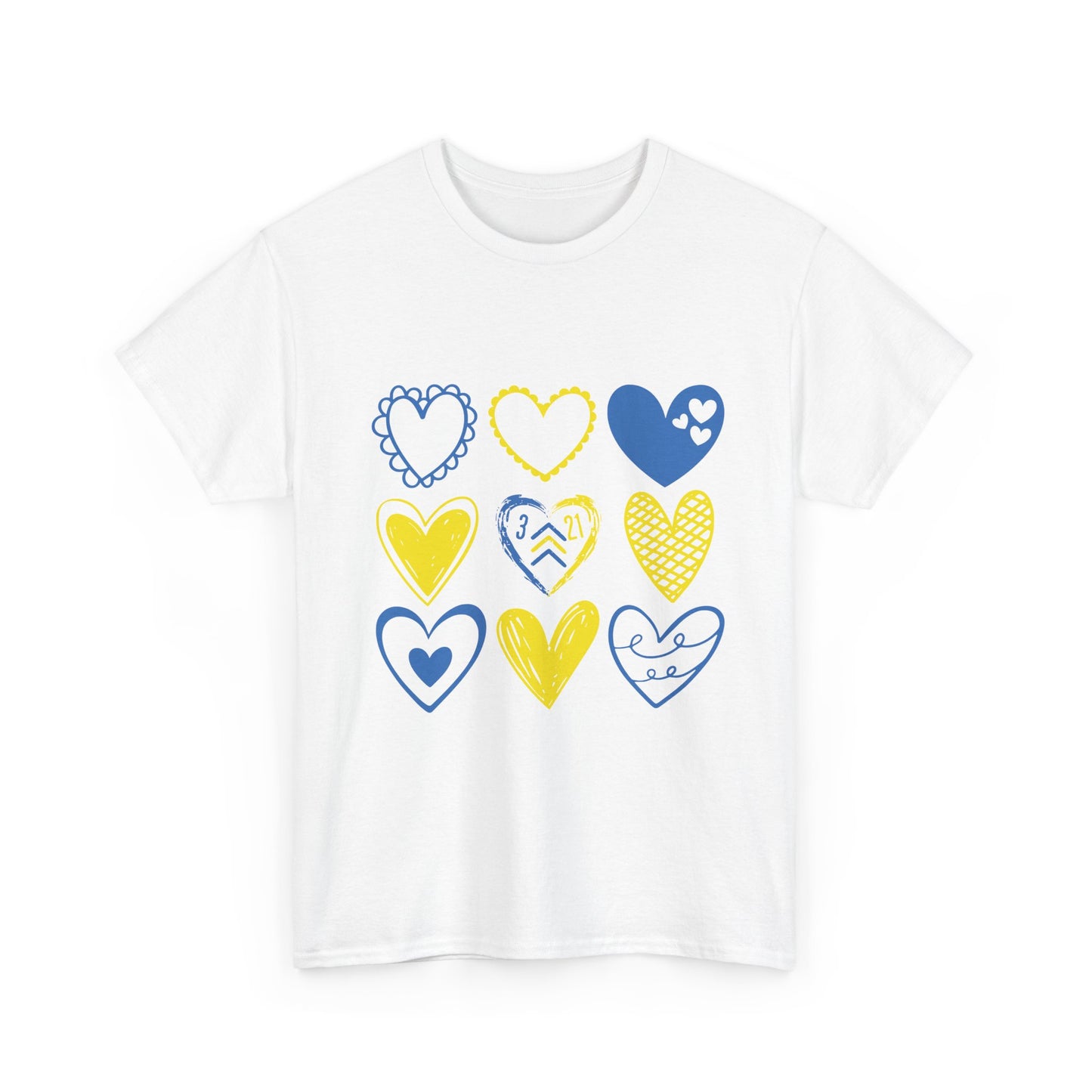 3:21 Heart Doodles Tee | Down Syndrome Awareness | Celebrate the Extra | World Down Syndrome Day
