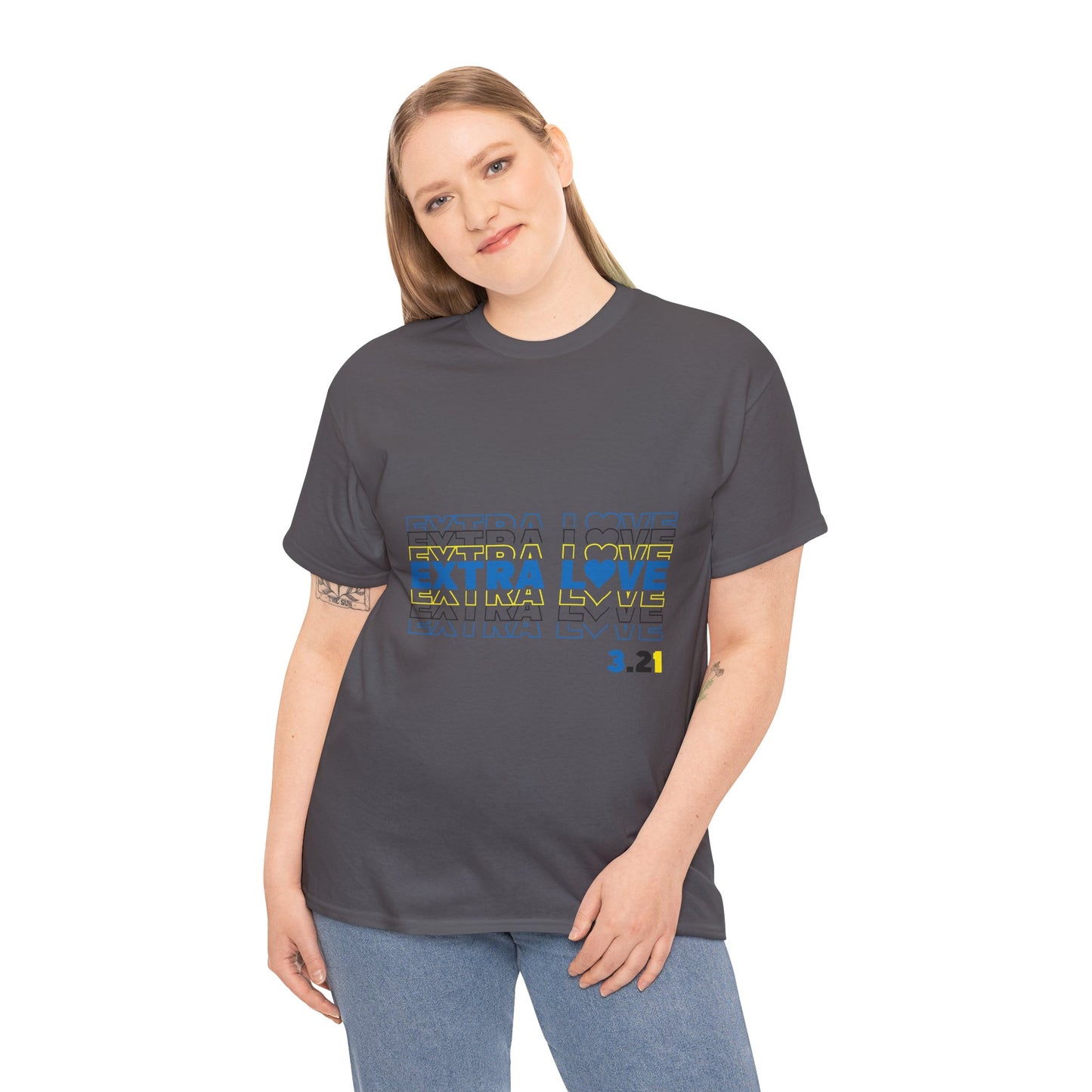 Extra Love 3:21 Tee | Down Syndrome Awareness | Celebrate the Extra | World Down Syndrome Day