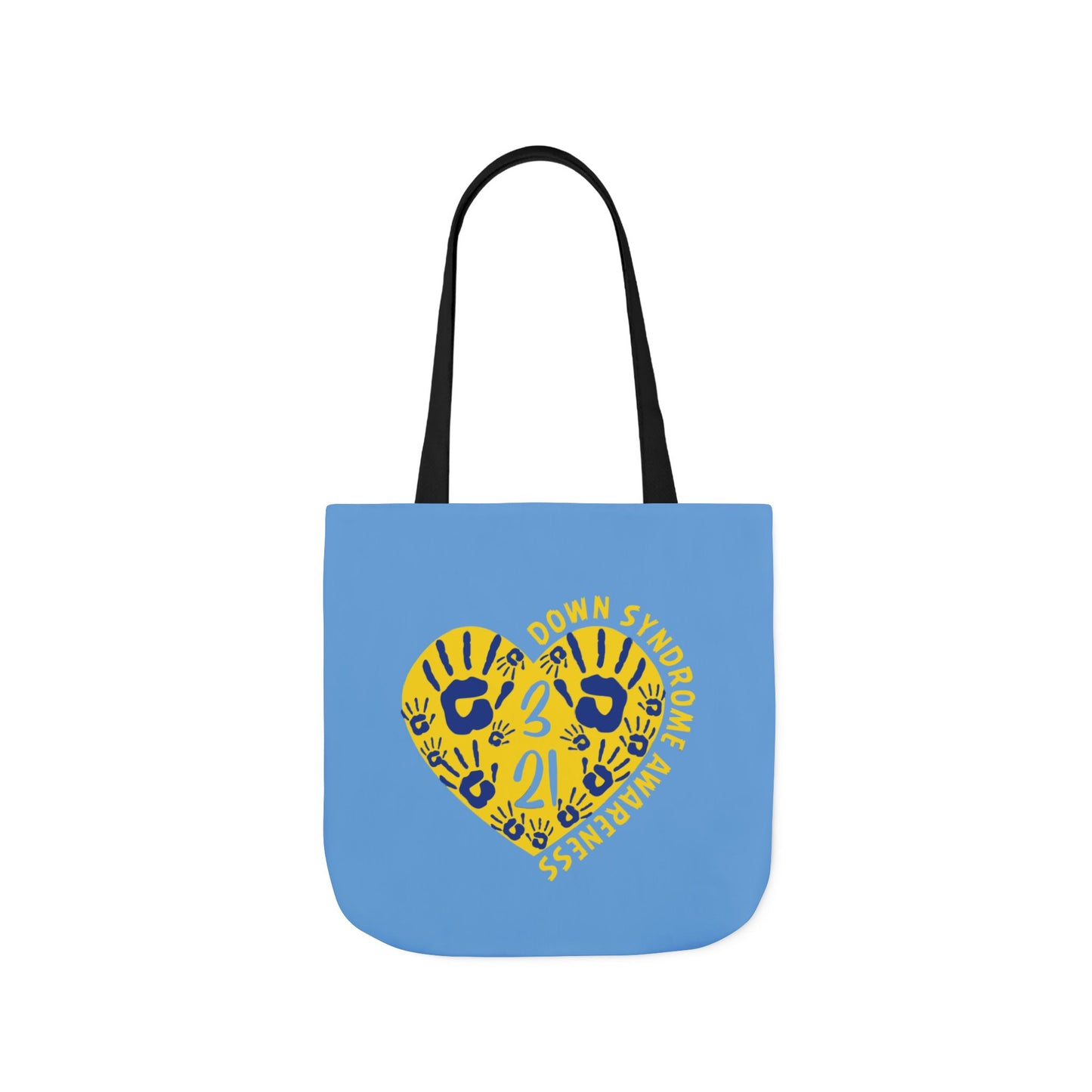 Celebrate the Extra Canvas Tote | Down Syndrome Awareness 3.21 | Trisomy 21 Bag | World Down Syndrome Day | Inclusion Tote with Color Strap Options