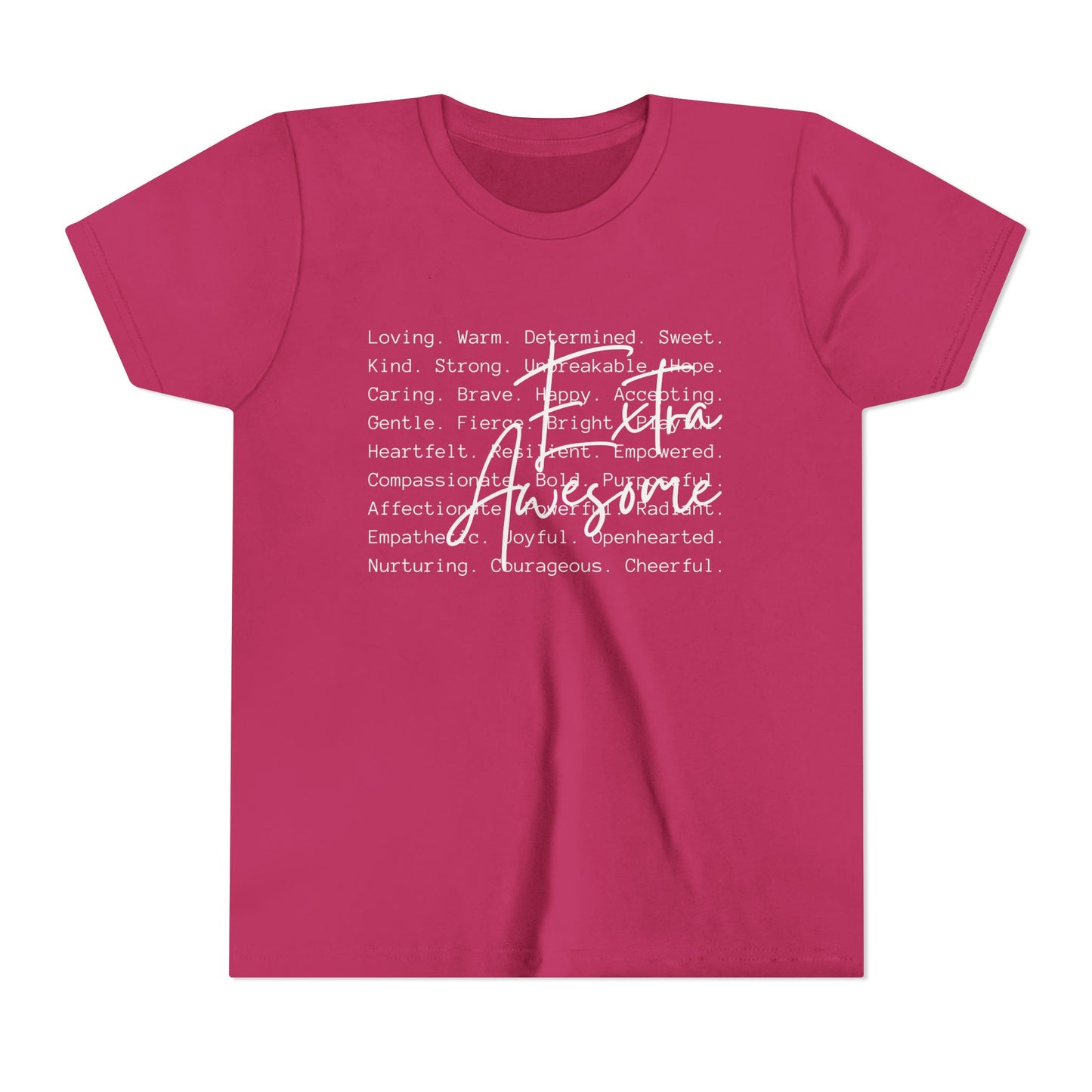 Extra Awesome 3:21 Youth Tee | Down Syndrome Awareness | Celebrate the Extra | World Down Syndrome Day