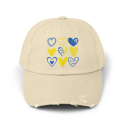 3:21 Heart Doodles Cap | Down Syndrome awareness | Celebrate the Extra | World Down Syndrome Day