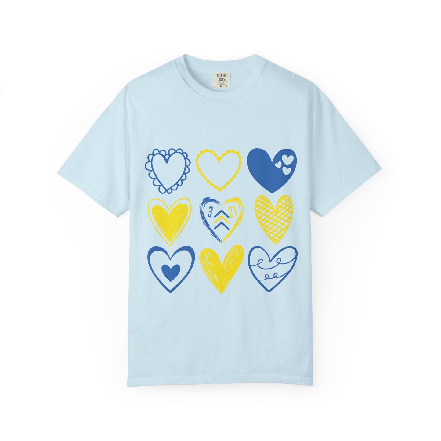 3:21 Heart Doodles Shirt  | Down Syndrome Awareness | Celebrate the Extra | World Down Syndrome Day