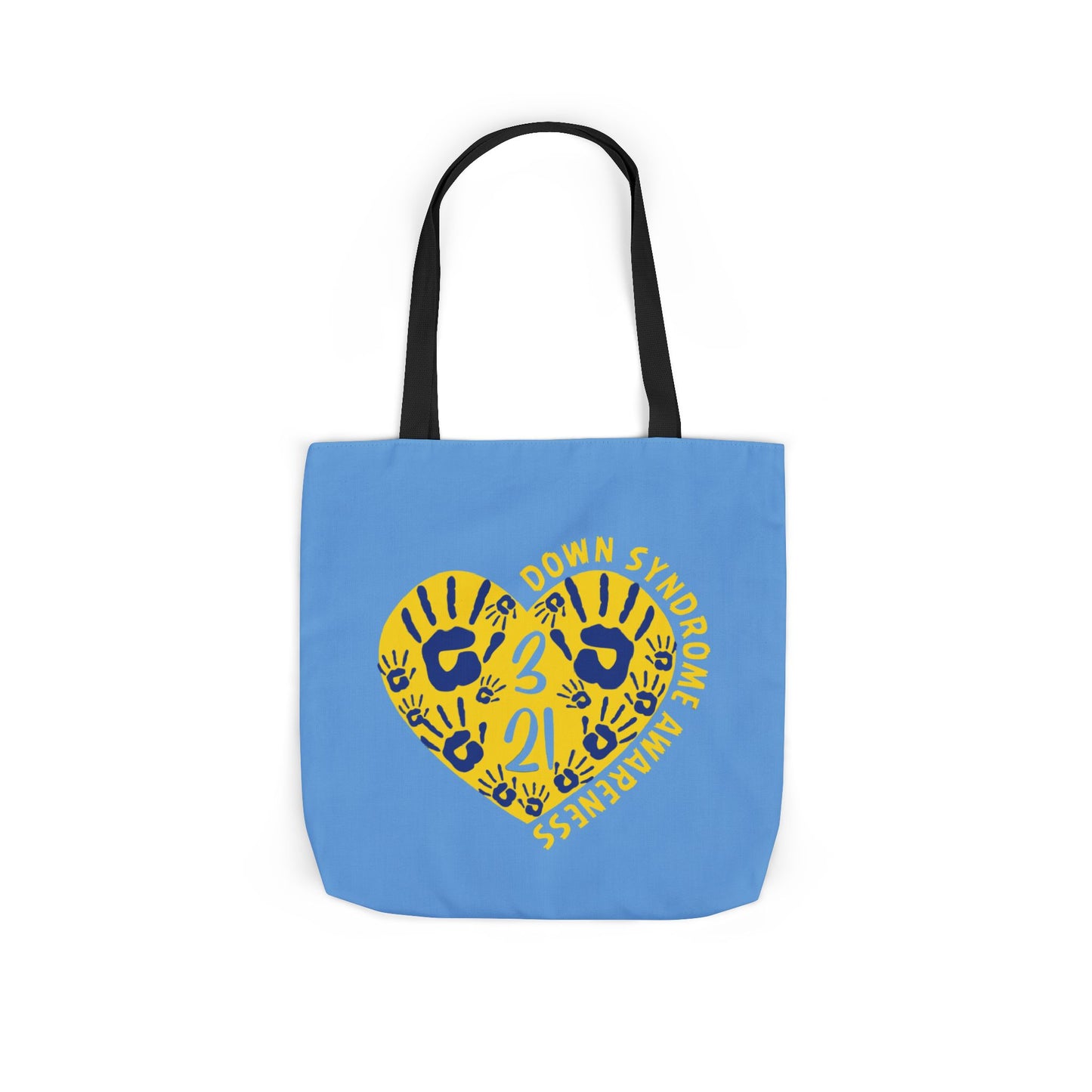 Celebrate the Extra Canvas Tote | Down Syndrome Awareness 3.21 | Trisomy 21 Bag | World Down Syndrome Day | Inclusion Tote with Color Strap Options