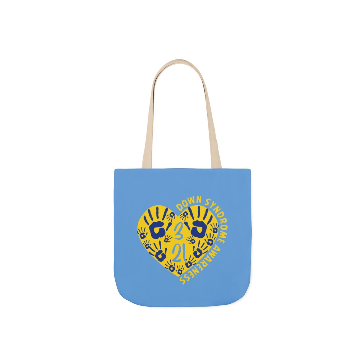 Celebrate the Extra Canvas Tote | Down Syndrome Awareness 3.21 | Trisomy 21 Bag | World Down Syndrome Day | Inclusion Tote with Color Strap Options