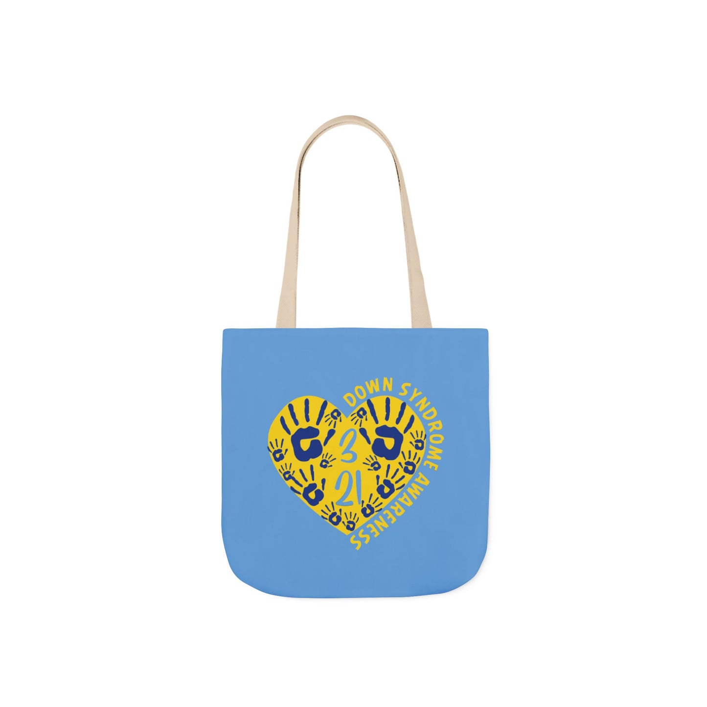 Celebrate the Extra Canvas Tote | Down Syndrome Awareness 3.21 | Trisomy 21 Bag | World Down Syndrome Day | Inclusion Tote with Color Strap Options