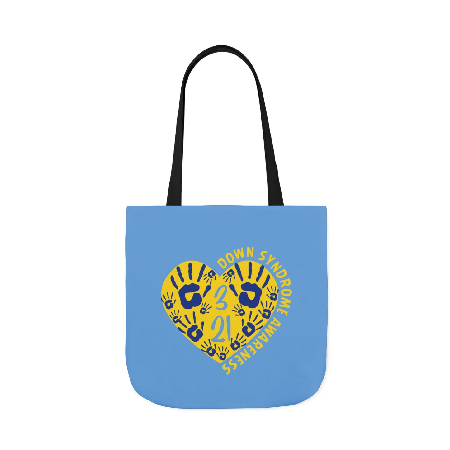 Celebrate the Extra Canvas Tote | Down Syndrome Awareness 3.21 | Trisomy 21 Bag | World Down Syndrome Day | Inclusion Tote with Color Strap Options