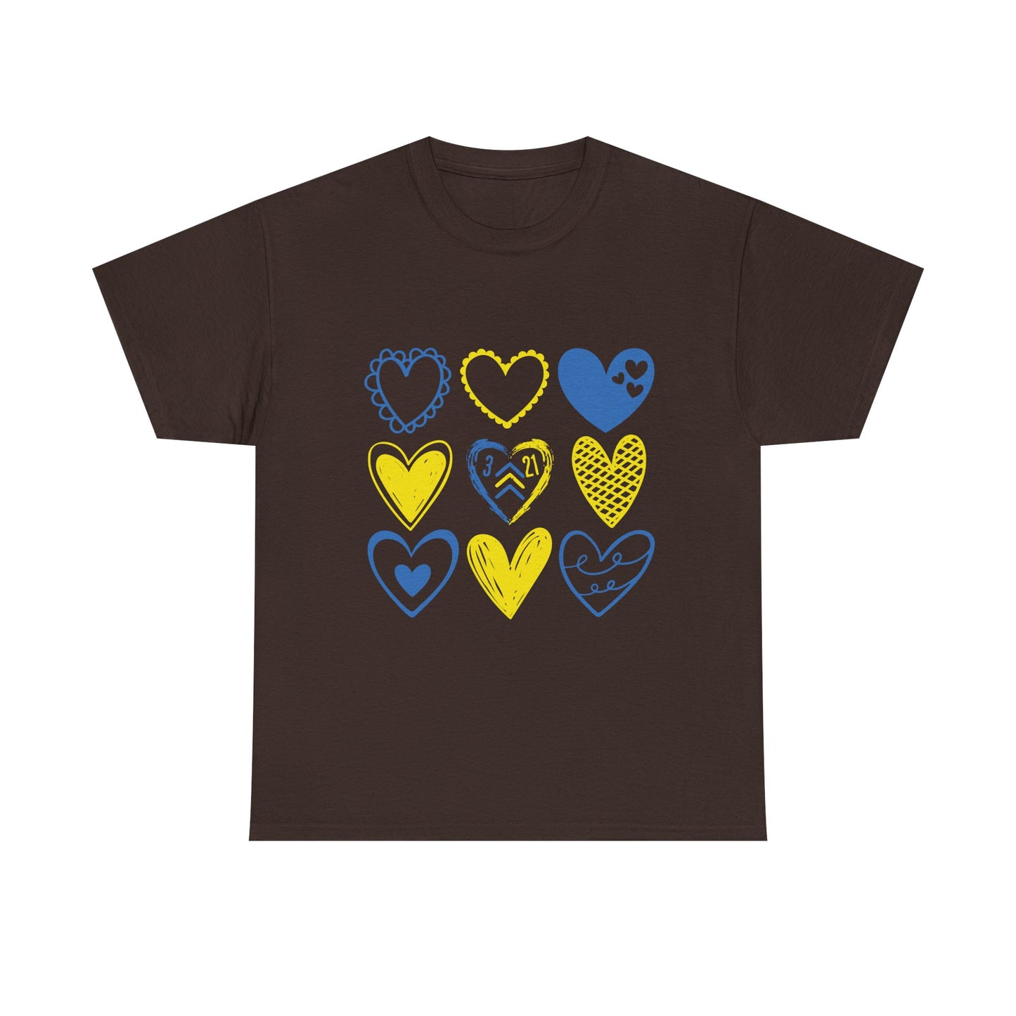 3:21 Heart Doodles Tee | Down Syndrome Awareness | Celebrate the Extra | World Down Syndrome Day