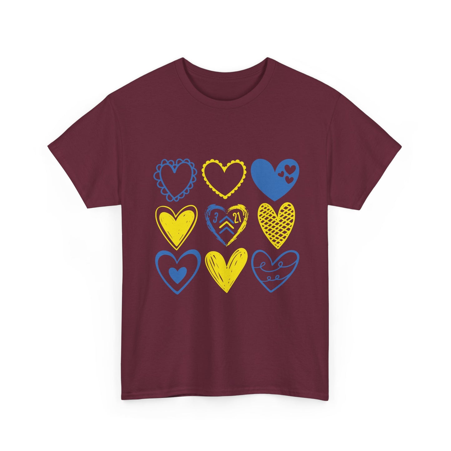 3:21 Heart Doodles Tee | Down Syndrome Awareness | Celebrate the Extra | World Down Syndrome Day