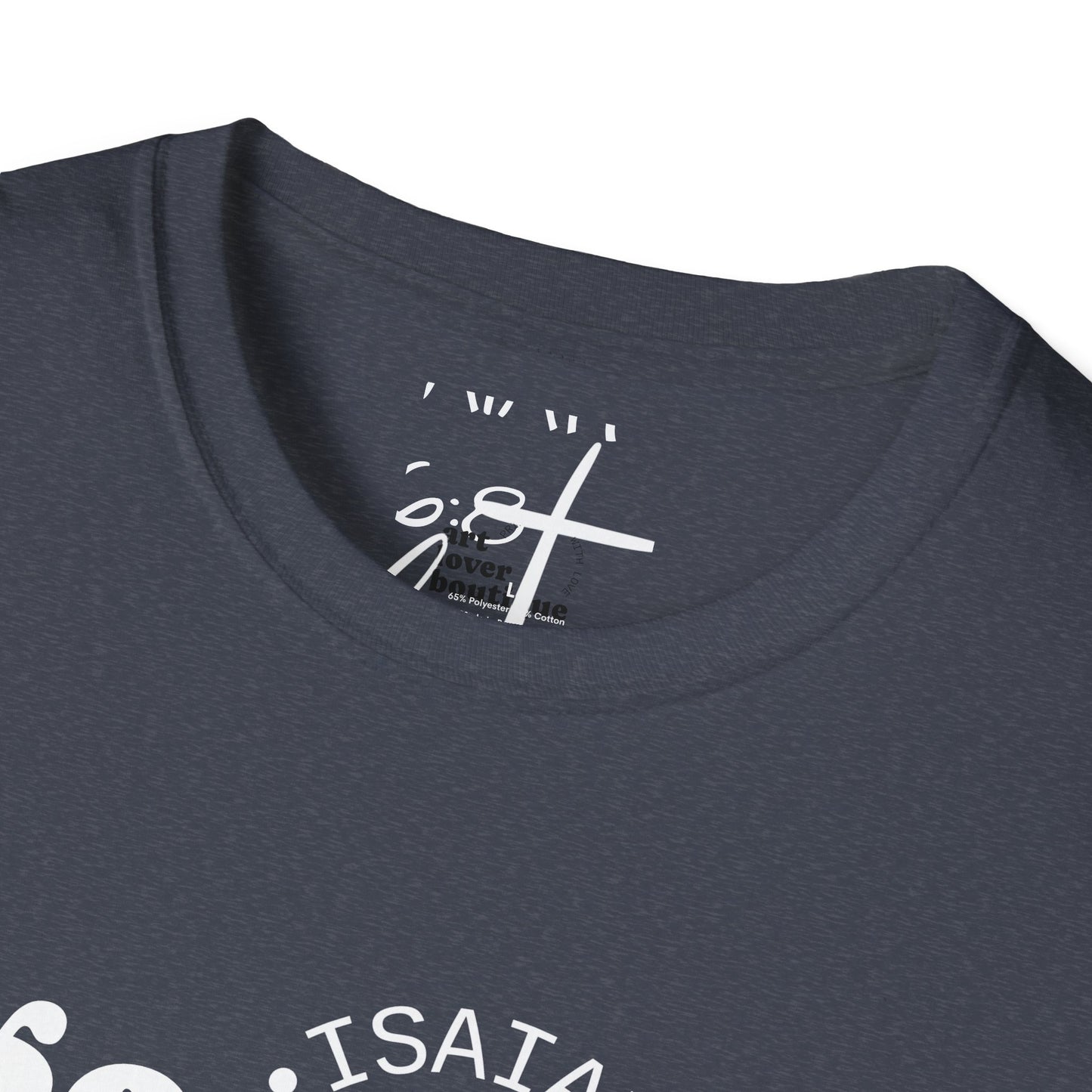 Go Send Answer Isaiah 6:8 T-Shirt | Mission Fundraiser Faith Tee | Christian Missions Shirt