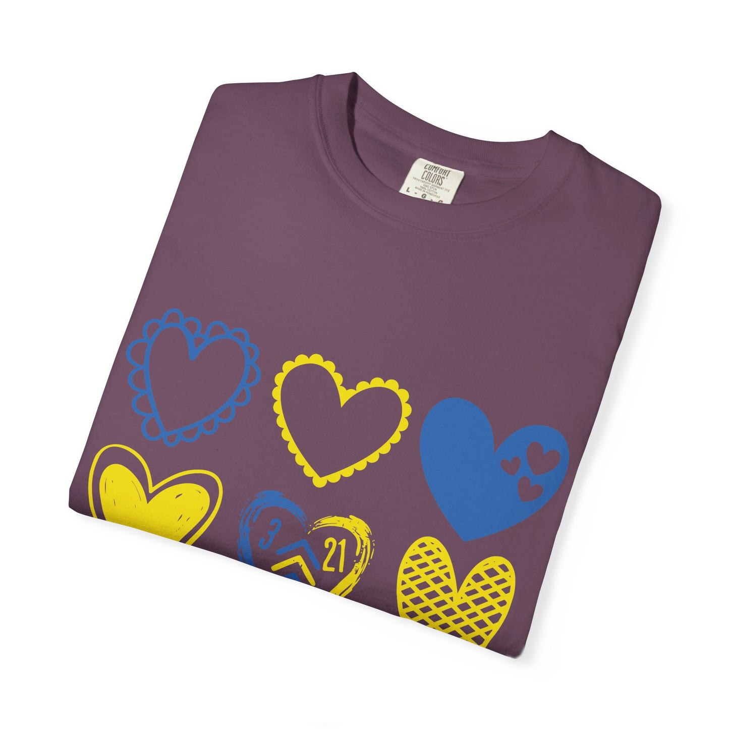 3:21 Heart Doodles Shirt  | Down Syndrome Awareness | Celebrate the Extra | World Down Syndrome Day