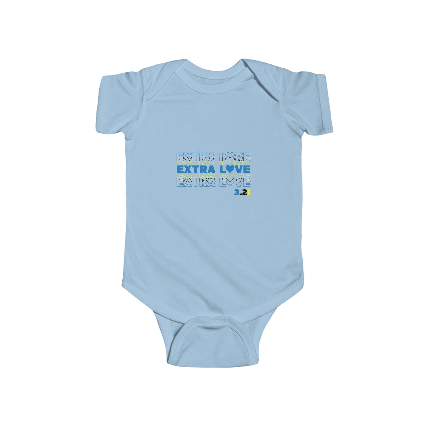 Extra Love Infant Onesie | Down Syndrome Awareness | Celebrate the Extra | World Down Syndrome Day