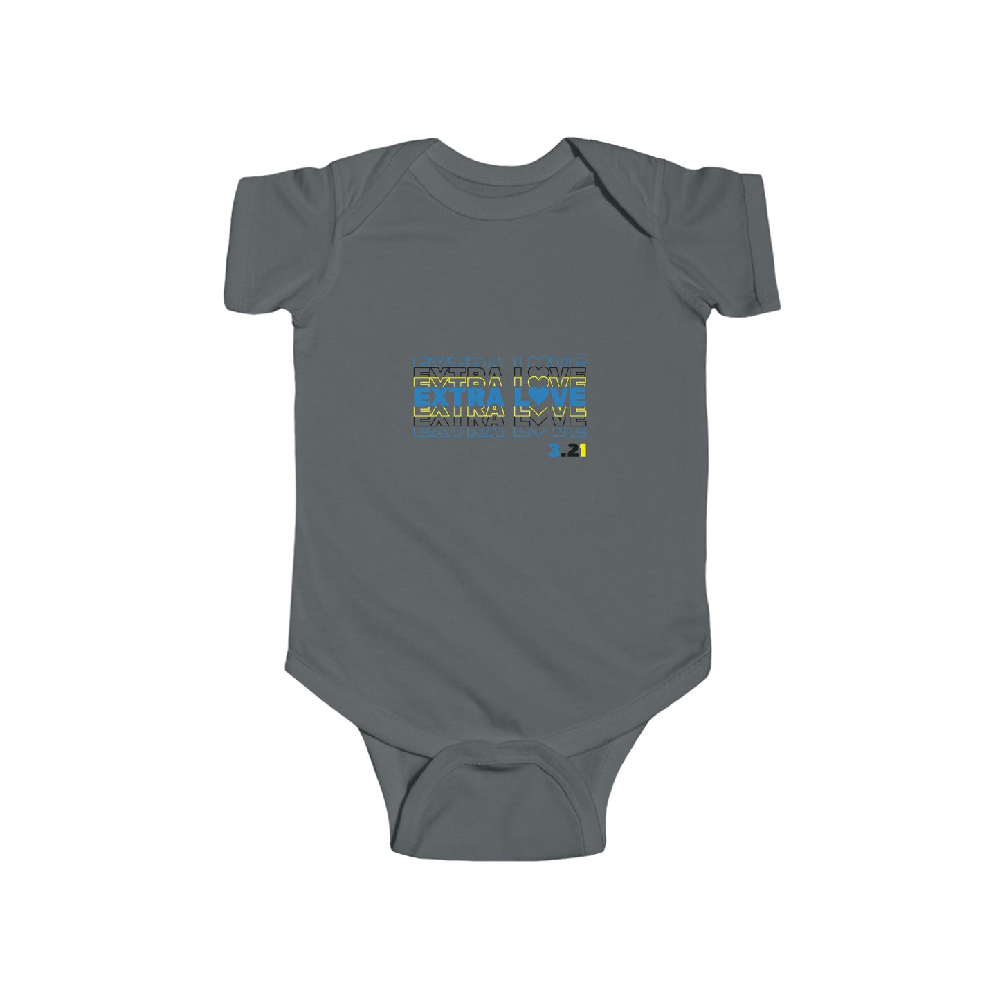 Extra Love Infant Onesie | Down Syndrome Awareness | Celebrate the Extra | World Down Syndrome Day