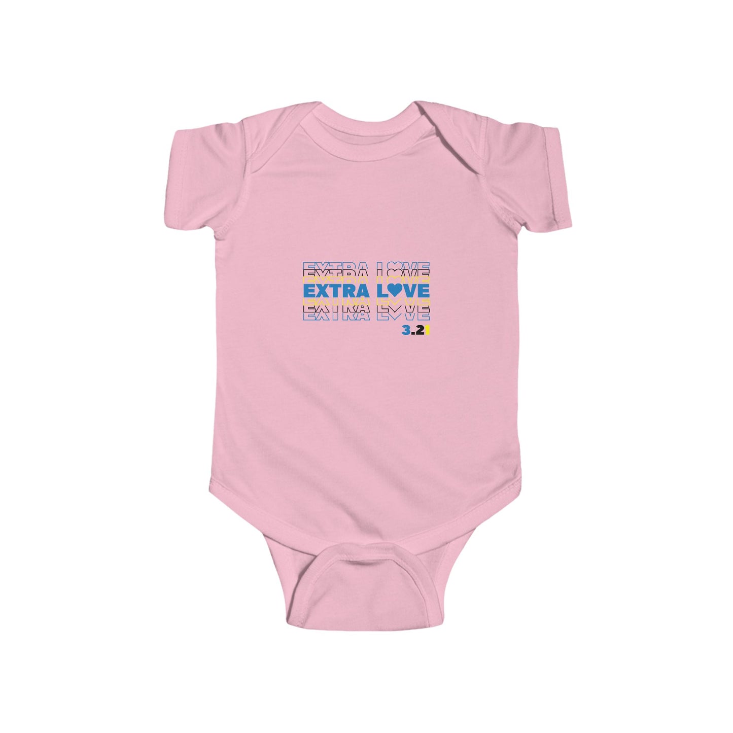 Extra Love Infant Onesie | Down Syndrome Awareness | Celebrate the Extra | World Down Syndrome Day