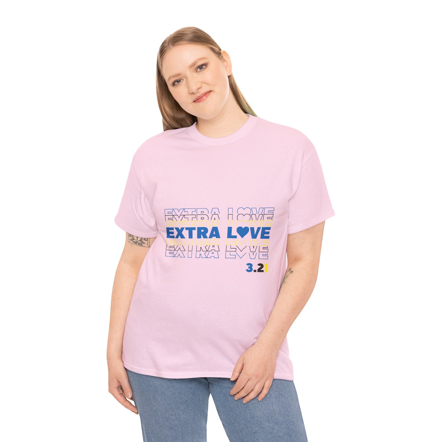 Extra Love 3:21 Tee | Down Syndrome Awareness | Celebrate the Extra | World Down Syndrome Day